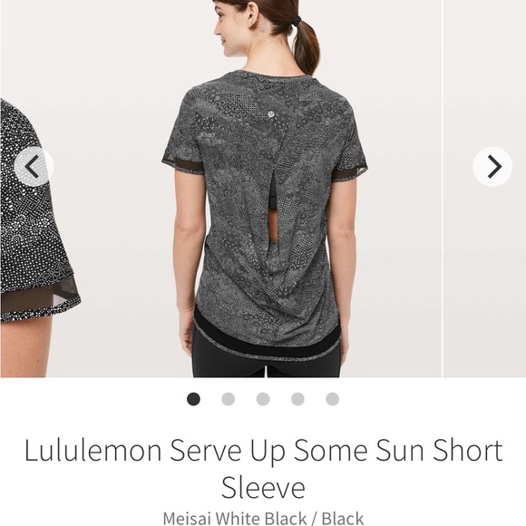 lululemon athletica Serve Up Some Sun Short Sleeve - Picture 3 of 9